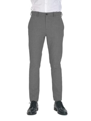 Men Stylish Slim Fit Light Grey Pants