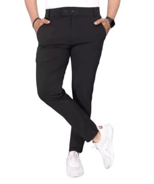Men Formal Black Pants