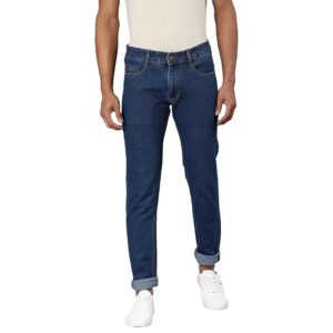 Fashion Blue Men's Stretchable Slim Fit Jeans