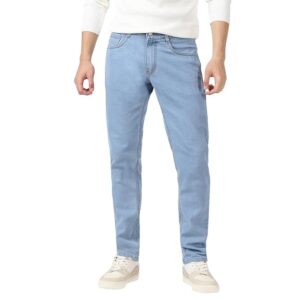 Classic Men's Blue Stretchable Slim Fit Jeans