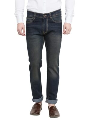 Brown Comfortable Stretchable Casual Denim Jeans