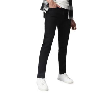 Black Fashion  Stretchable  Men's Slim Fit Denim Jeans
