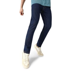 Blue Men's Slim Fit Stretchable Jeans