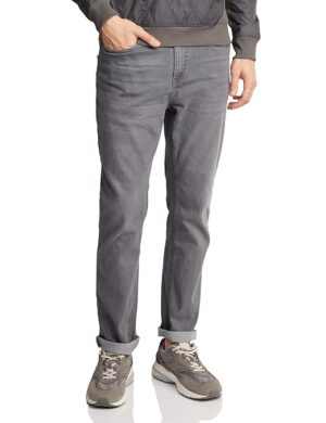 Grey Men Cotton Rich Stretchable Jeans