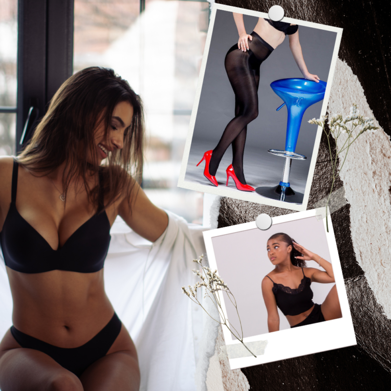Hot Sexy Black Lingerie Gift Pack - Image 2