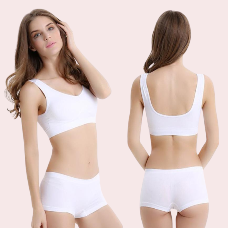 Medium Impact Sports Bra Boyshort Set - Image 4
