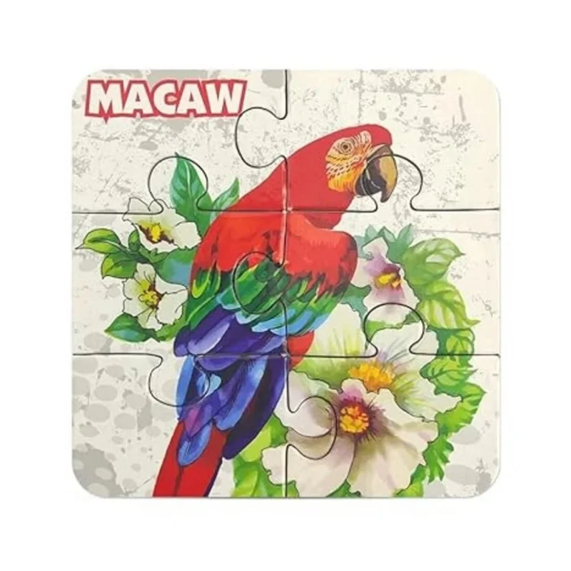 3_Pcs Set Bird Puzzle | Cardboard | Educational Toys | 3+ Years - Image 2