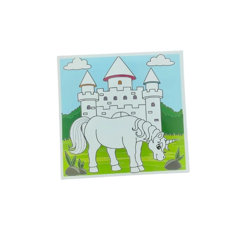 Fun With Color Coloring Board-Unicorn |   Cardboard  |   Educational Toys| 3+ Years - Image 2