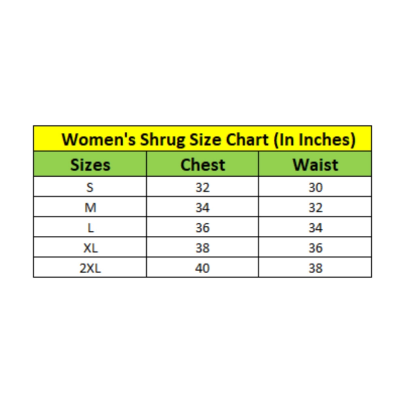 Generic Women's Denim Pleated 3-4th Sleeves Shrug (Blue) - Image 5