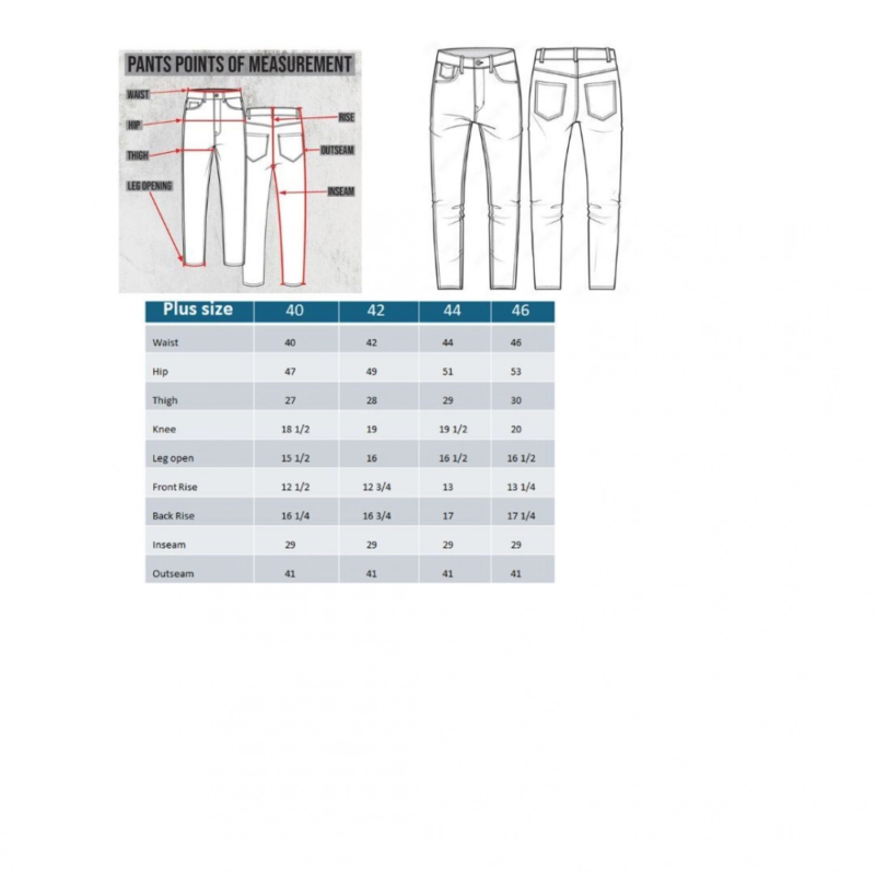 Generic Men's Cotton Blended Solid Plus Size Jeans (Dark Grey) - Image 2