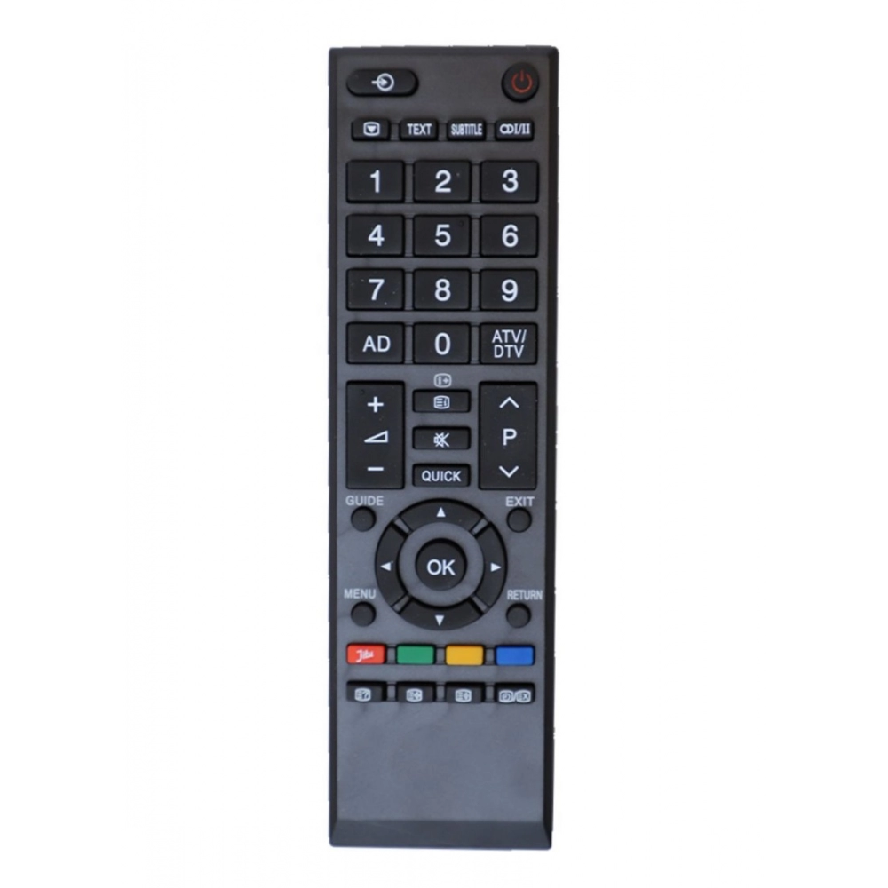 Generic LCD_LED Remote No. 90334, Compatible With Toshiba LCD_LED TV Remote Control_Old Remote Functions Must Be Exactly Same (Color:Multi)
