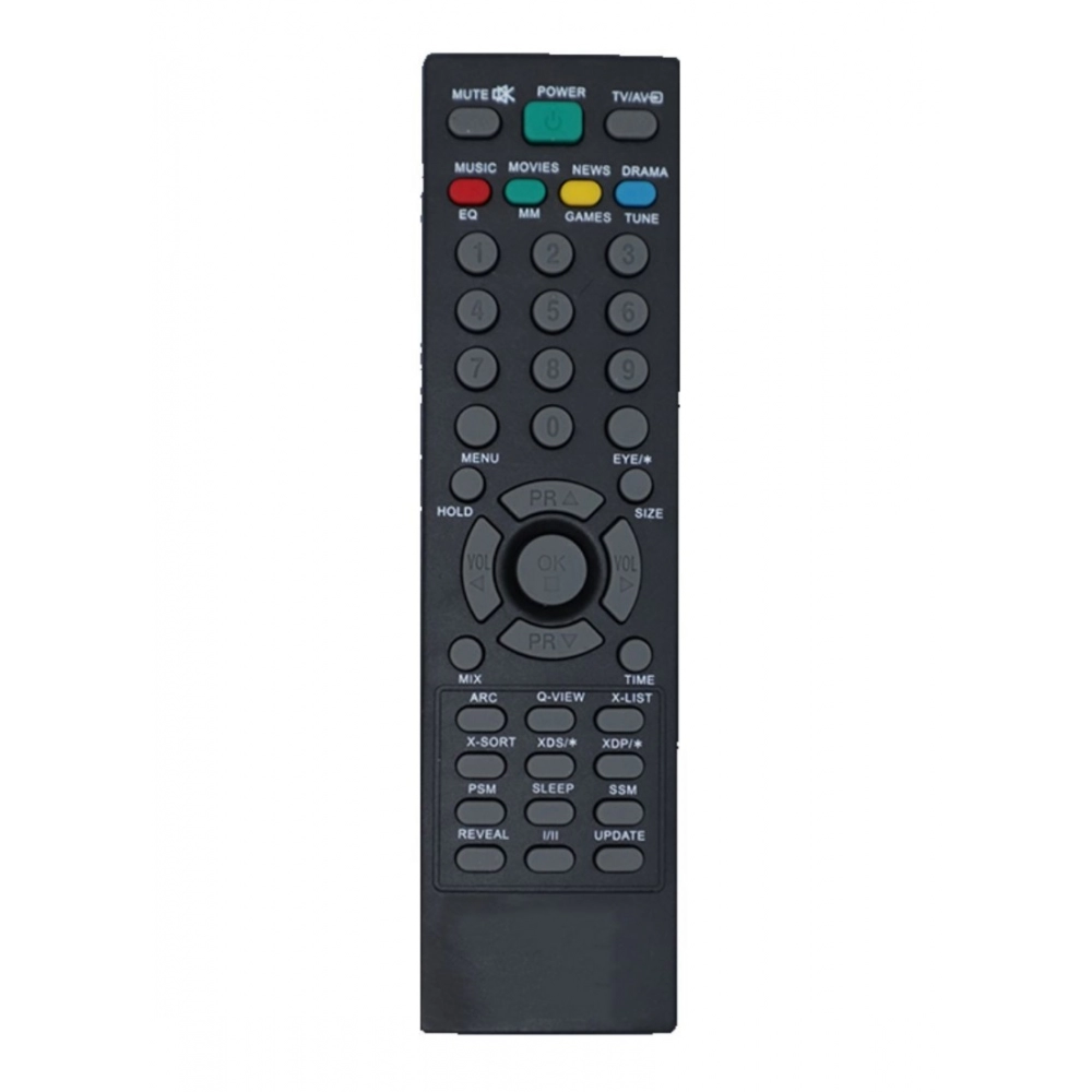 Generic LCD_LED Remote No. URC 39, Compatible With LG LCD_LED_Plasma TV Remote Control_Old Remote Functions Must Be Exactly Same (Color:Multi)
