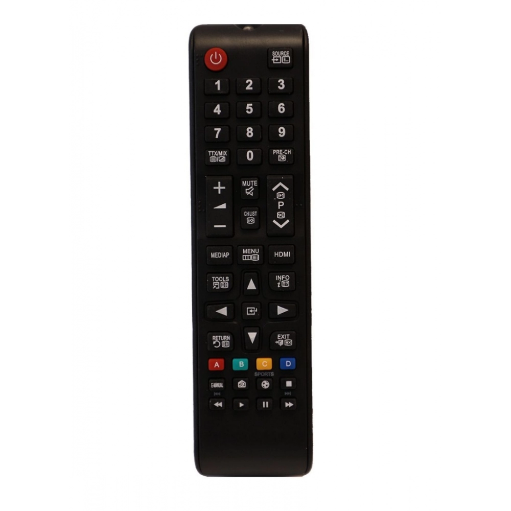 Generic LCD_LED Remote No. URC 116, Compatible With Samsung LCD_LED Remote Control_Old Remote Functions Must Be Exactly Same (Color:Multi)