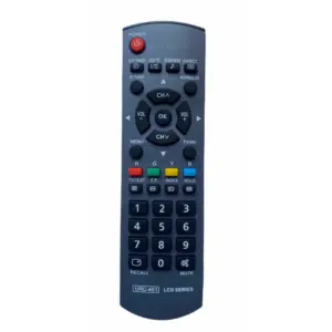 Generic LCD_LED Remote No. URC 401, Compatible With PANASONIC LCD_LED TV Remote Control _Old Remote Functions Must Be Exactly Same (Color:Multi)