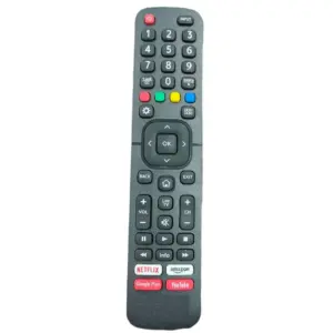 Generic Remote with YouTube, Netflix and Prime Video (No Voice), Compatible with Vu Smart TV LCD/LED Remote (Exactly Same Remote will Only Work)