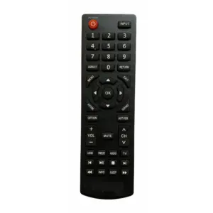 Generic LCD/LED Remote No. SY653, Compatible with Sanyo LCD/LED TV Remote Control (Exactly Same Remote will Only Work)