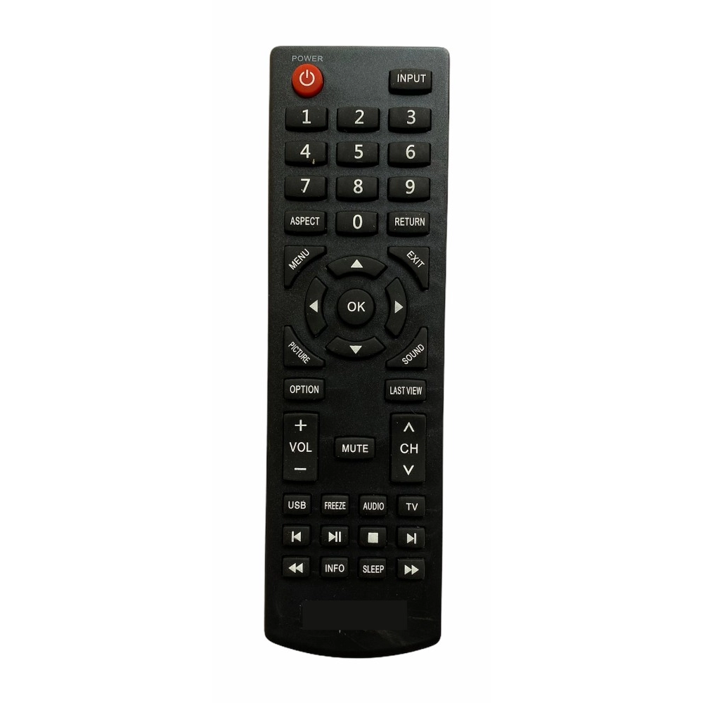 Generic LCD/LED Remote No. SY653, Compatible with Sanyo LCD/LED TV Remote Control (Exactly Same Remote will Only Work)