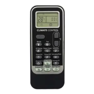 Generic Remote No. 192 (Black), Compatible with Whirlpool AC Remote Control (Exactly Same Remote will Only Work)