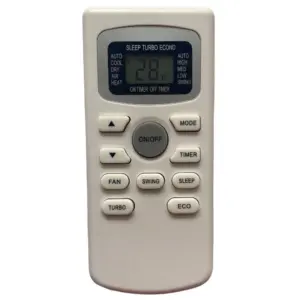 Generic Remote No. 68 with Backlight And Timer, Compatible with Hitachi AC Remote Control (Exactly Same Remote will Only Work)