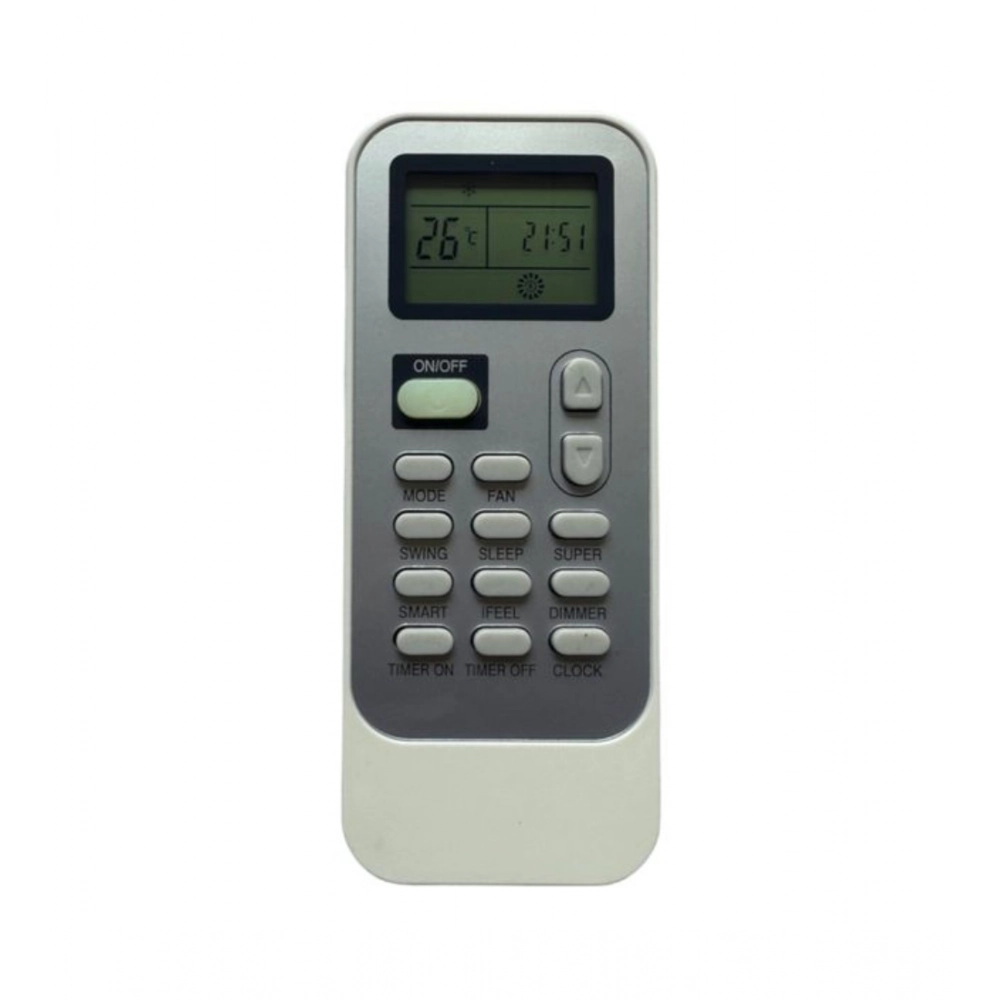 Generic AC Remote No.134 No Backlight Llyod AC Remote Control (White)