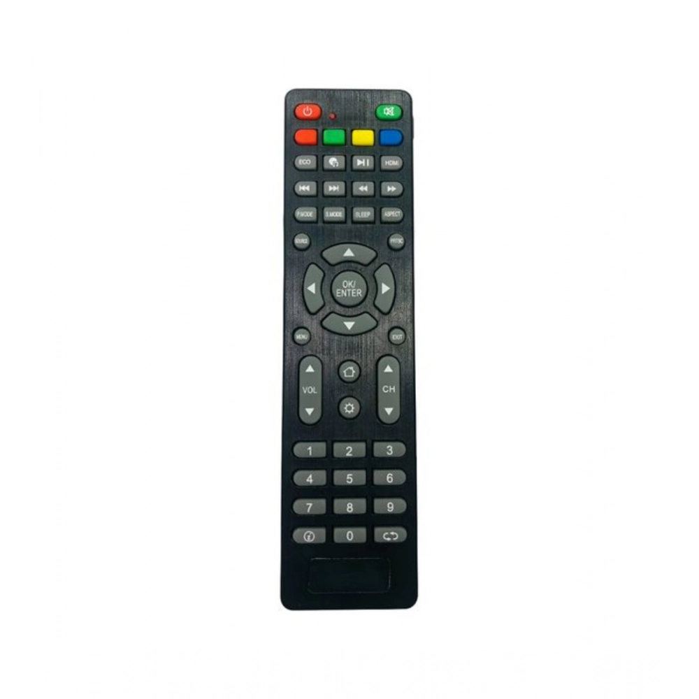 Generic Smart TV Remote No.1212 No Voice Croma Smart TV LCD LED Remote Control (Black)