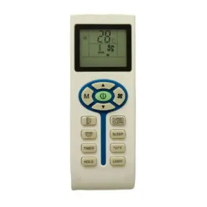 Generic AC Remote No.166 with Backlight Lloyd AC Remote Control (White)