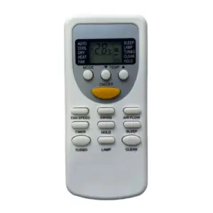 Generic AC Remote No.49 No Backlight Llyod AC Remote Control (White)