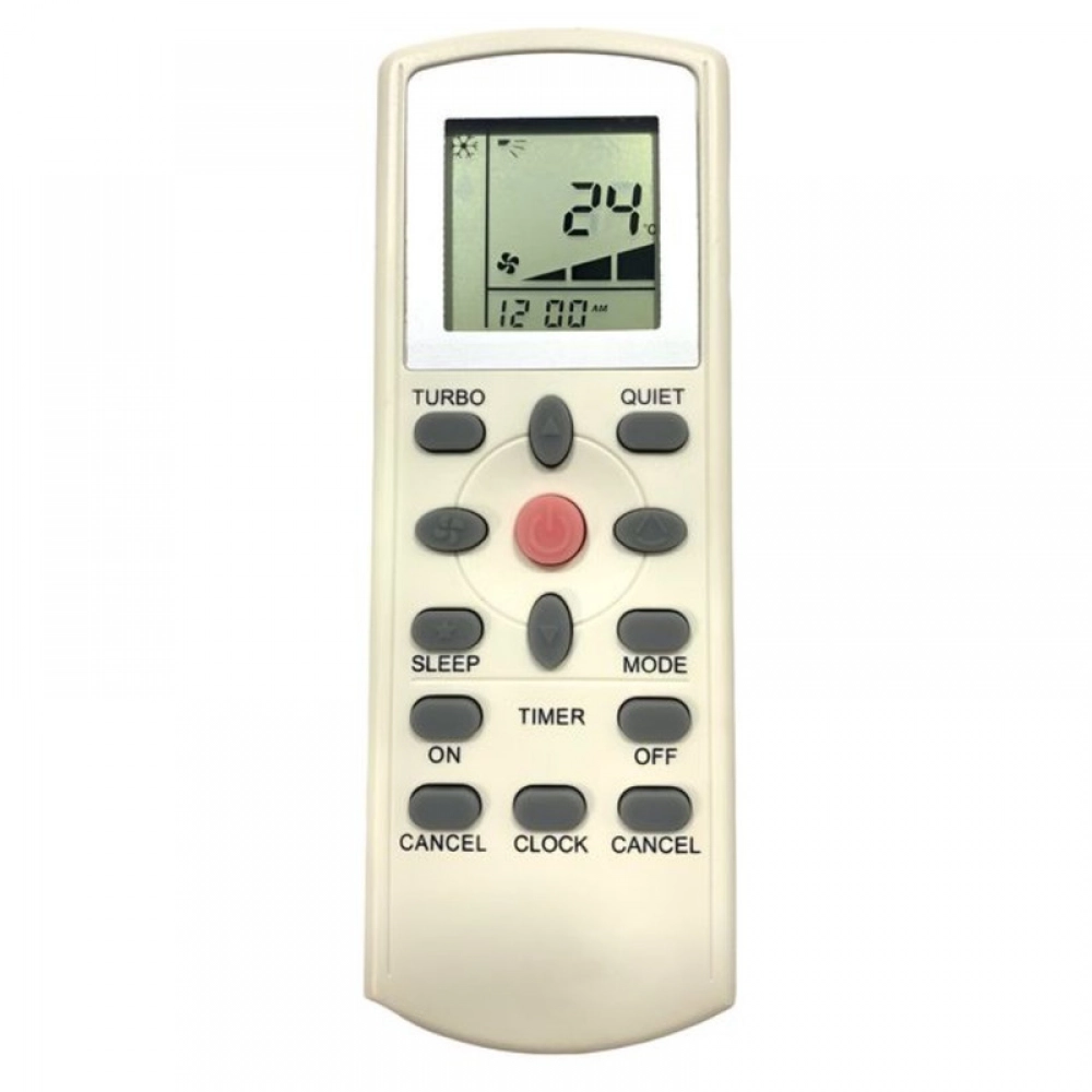 Generic Remote No. 146 (No Backlight), Compatible for Daikin AC Remote Control (Exactly Same Remote will Only Work)