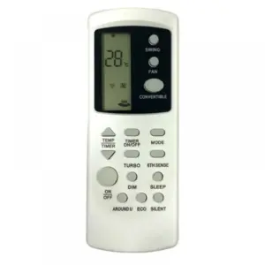 Generic Remote No. 210B (No Backlight), Compatible for Whirlpool AC Remote Control (Exactly Same Remote will Only Work)